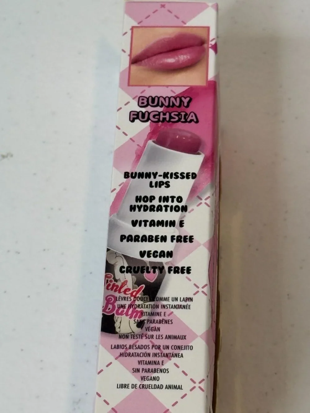 Ioni Dolly's Adventure Bunny Fuchsia Tinted Lip Balm
